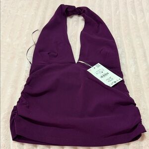 Zara Rich Purple Blouse